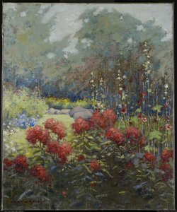 En hage i september, ca. 1894